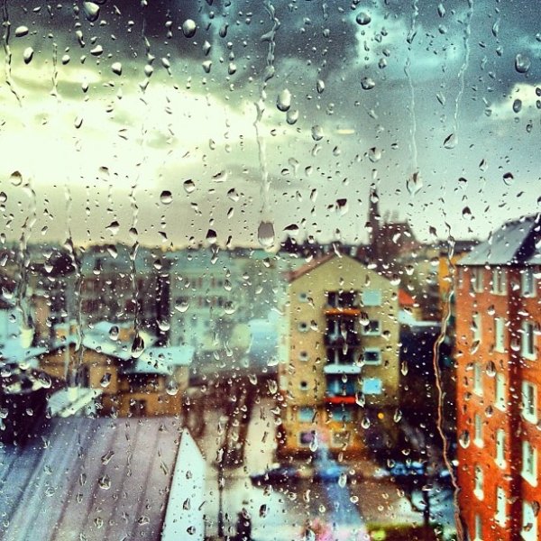 Дождик по крыше