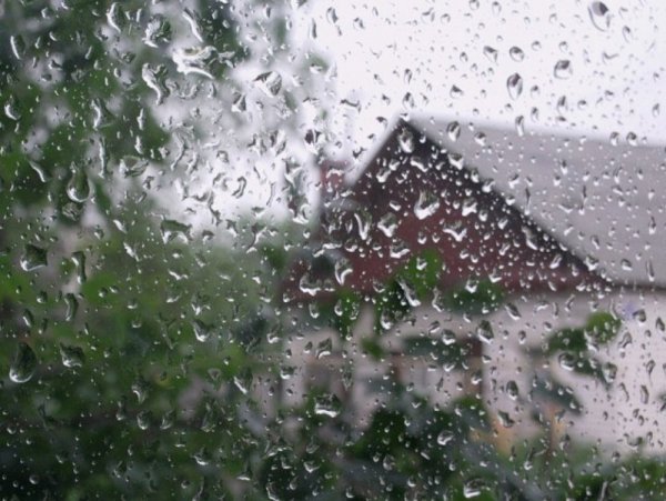 Град после дождя