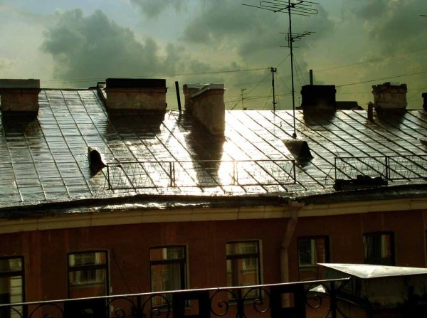 Кровля дождь