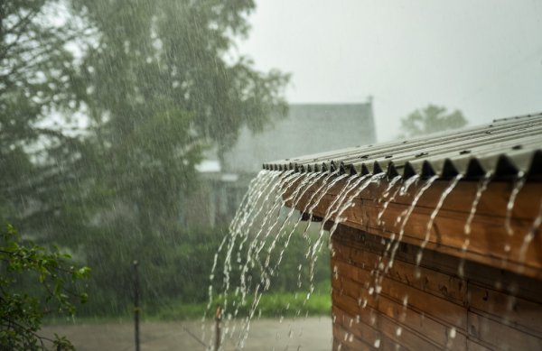 Дождик капает с крыши