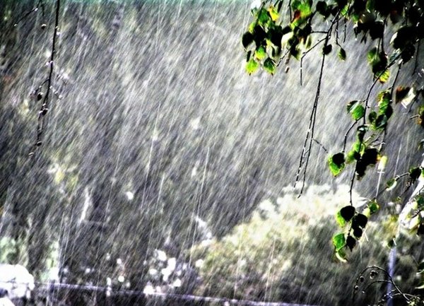 Сильный дождь