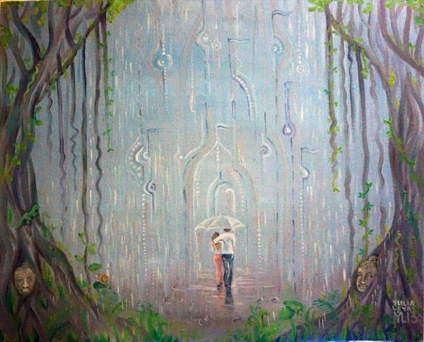 Замок из дождя