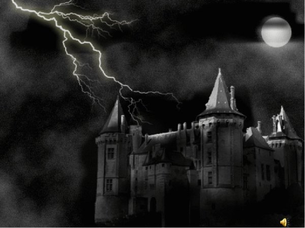 Замок с грозой