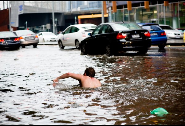 Наводнение прикол