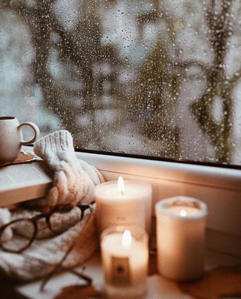 Дождь за окном уют