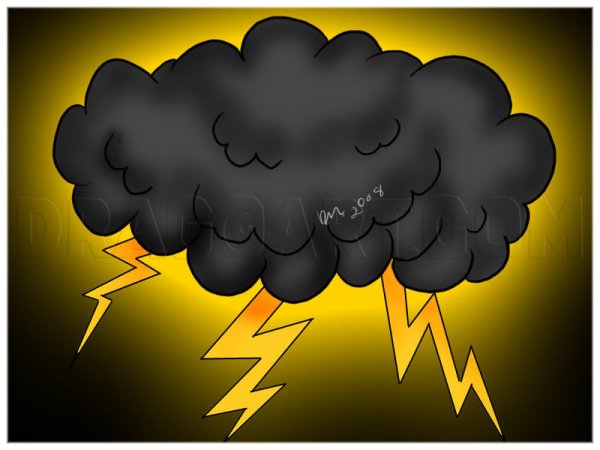 Туча, Гром и молния для детей