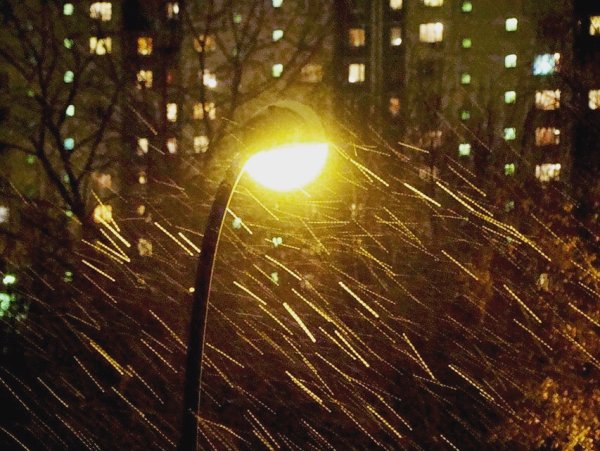 Дождь ночью