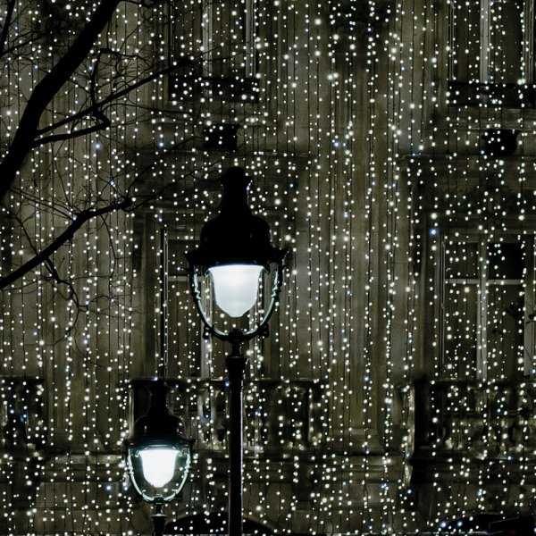 Фонарь дождь