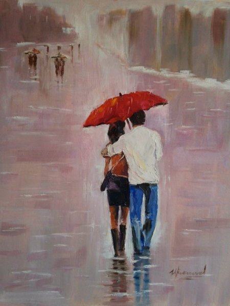 Двое под зонтом