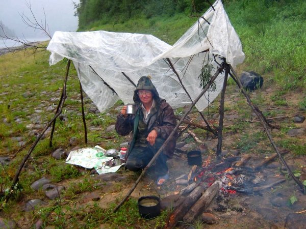 Ливень в походе