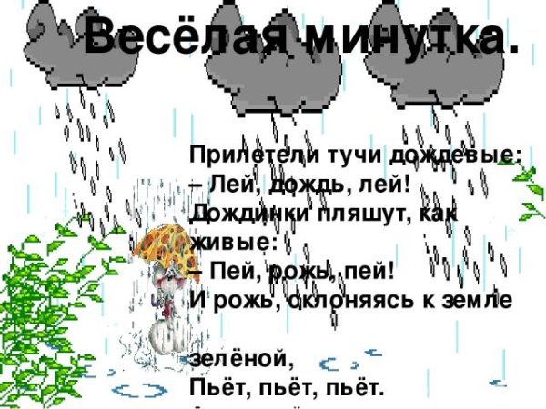 Дождик льет