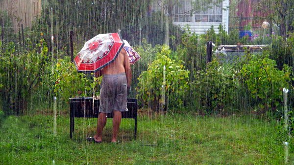 Дождь в отпуске