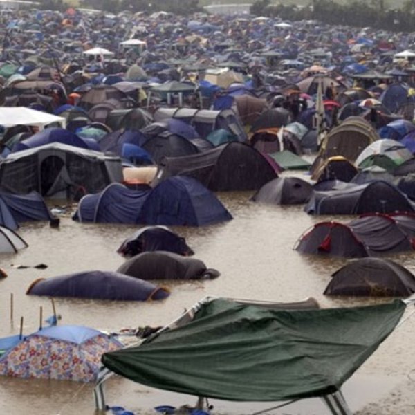 Пикник в дождь