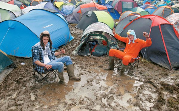 Шатер и ливень