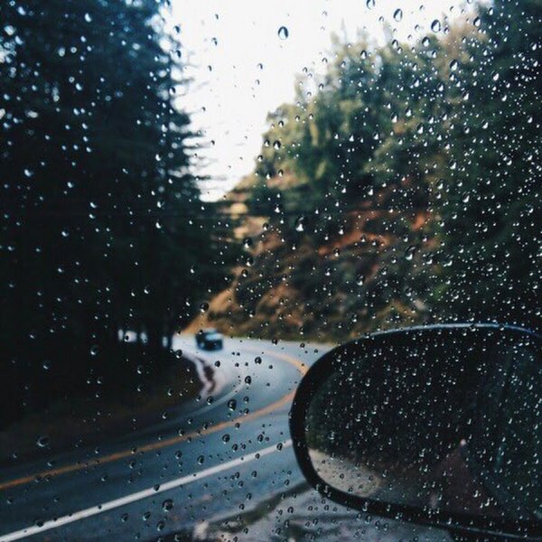 Дождь машина