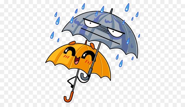 Стикер дождик