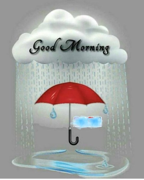 Открытки с добрым дождливым утром