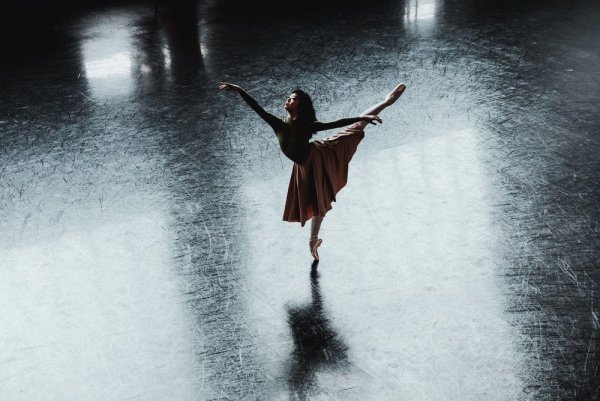 Балерина под дождем