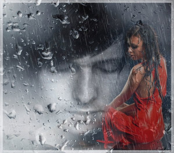 Слезы под дождем