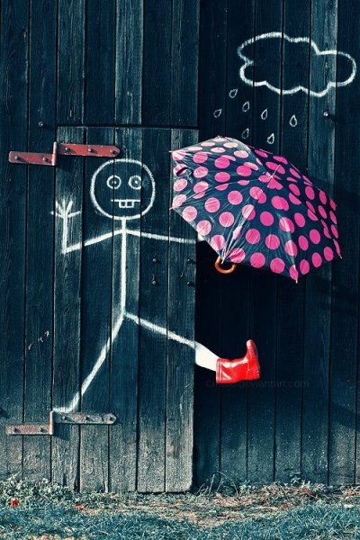 Доброе утро с зонтиком