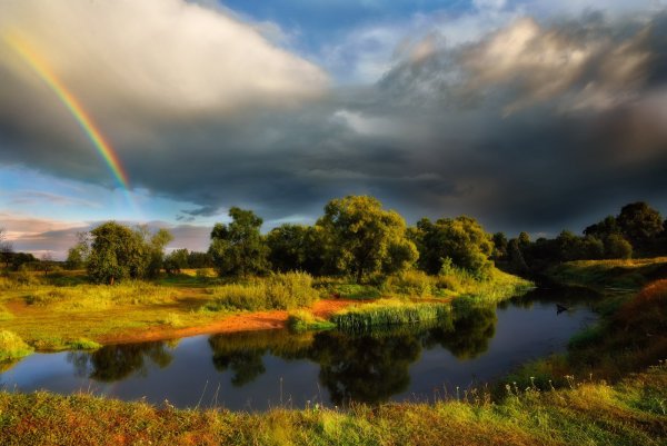 Пейзаж перед дождем