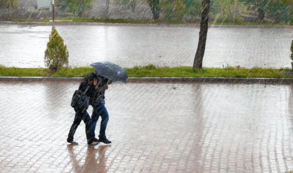 Дождливая Москва