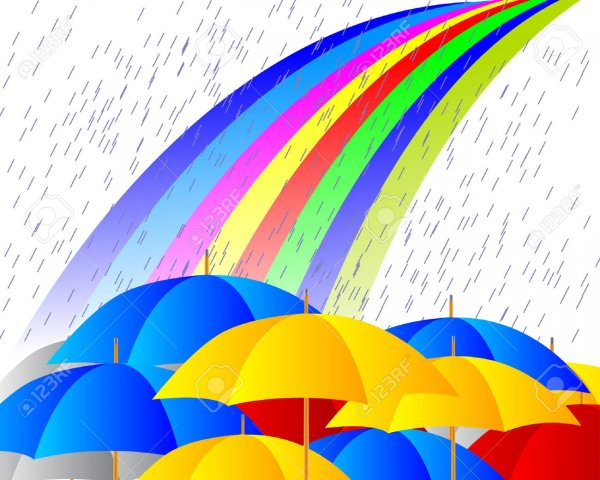 Дождик и Радуга