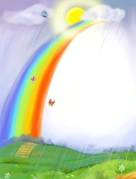 Изображение радуги для детей