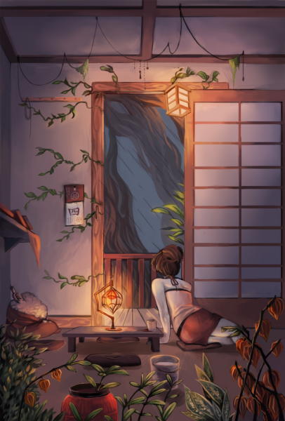 Уютные арты