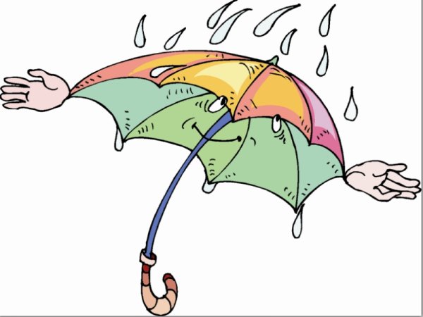 Зонтики анимация