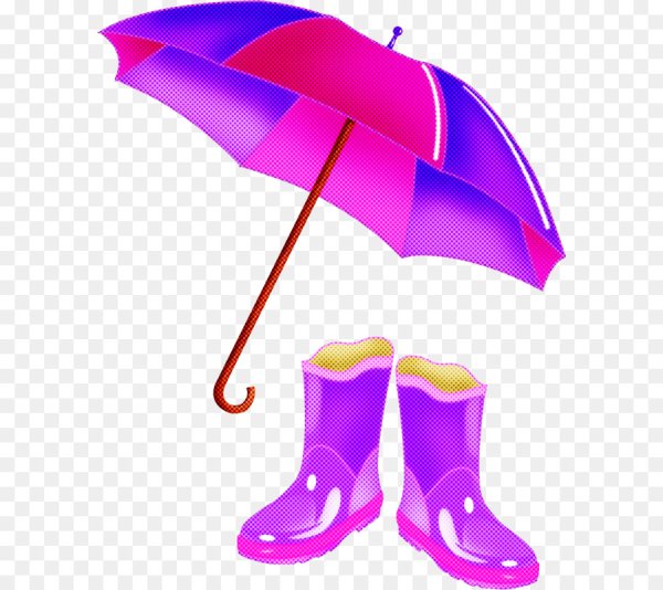 Зонтик и резиновые сапоги
