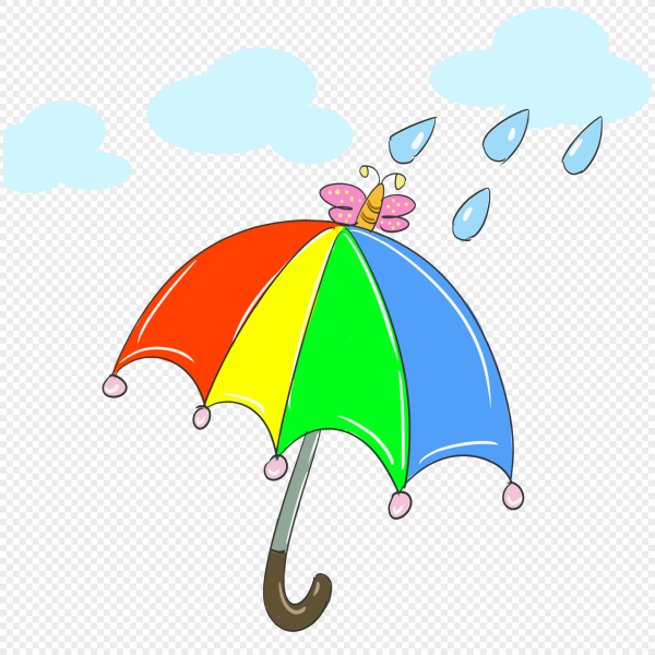 Тучка и зонтик