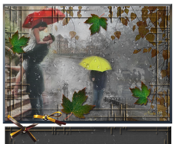 Дождливый день за окном