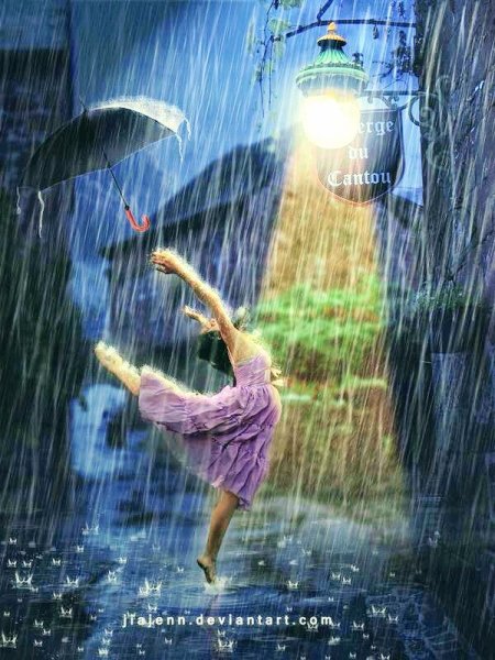 Радость под дождем