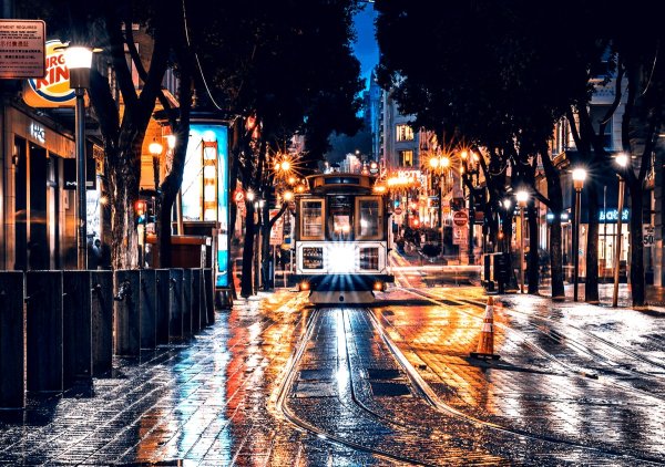 Дождь в городе