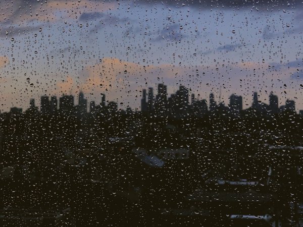 Дождь летом Эстетика