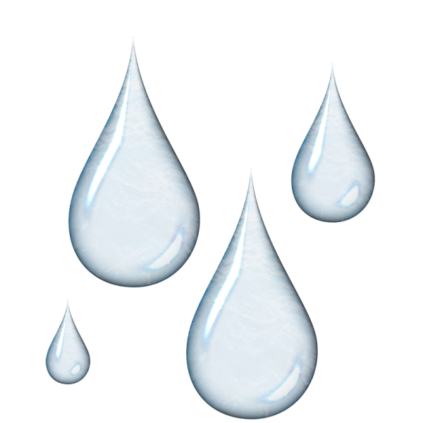 Капля нарисованная