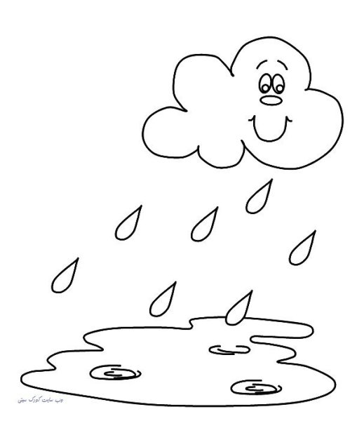 Облако раскраска