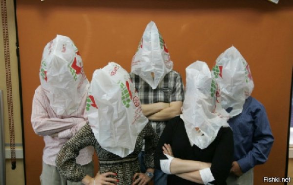 Пакет на голове