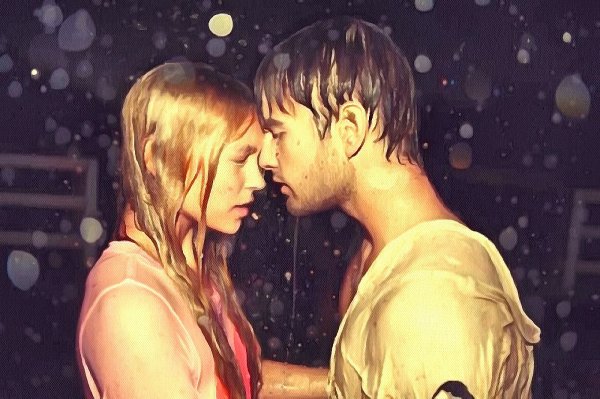 Объятия под дождем