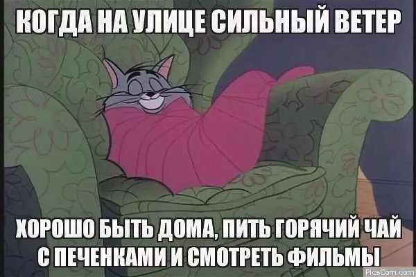 Когда на улице дождь