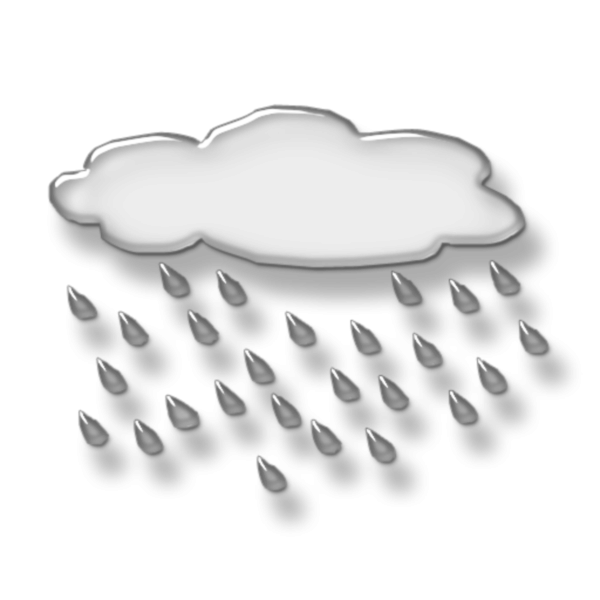 Дождь на прозрачном фоне