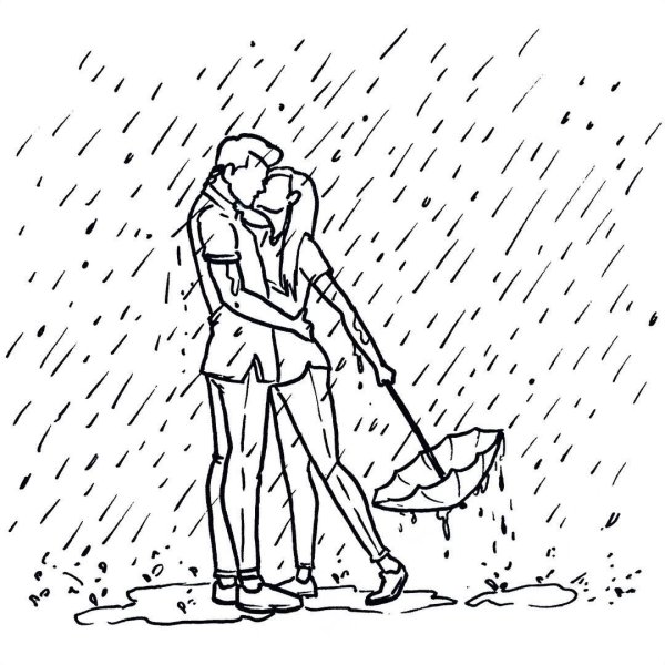 Романтичные иллюстрации