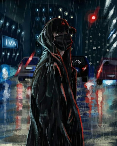 Ава киберпанк парень