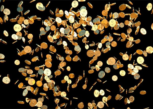 Дождь из монет