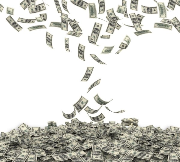 Деньги падают
