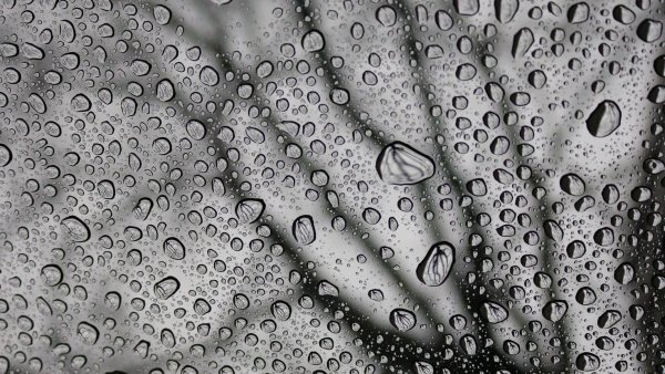 Капли дождя