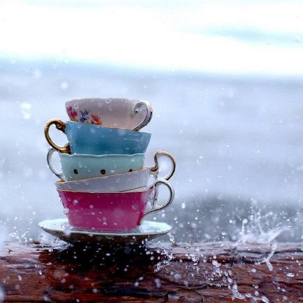 Доброе дождливое Холодное утро