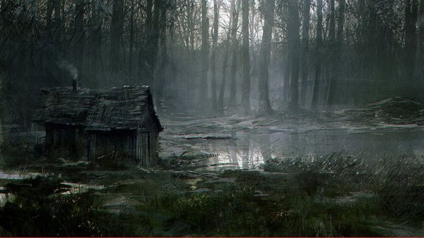 Домик на болоте