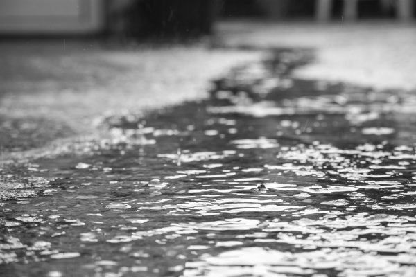 Асфальт под дождем